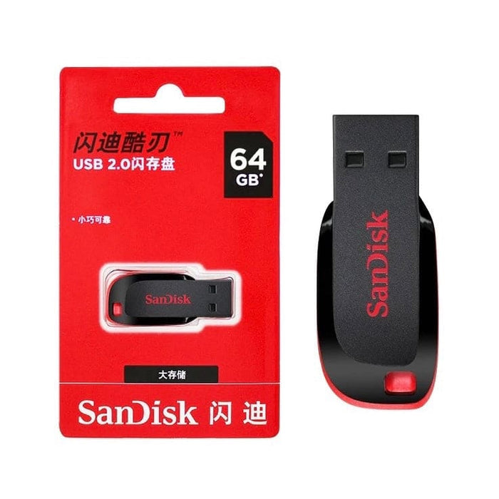 9eight5 64GB flash drive, portable electronics accessory with USB storage, shown with open cap and metal body.