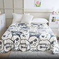Soft plush fleece blanket from dealonline.co.nz, 200cm winter warm cozy throw for extra comfort and warmth.