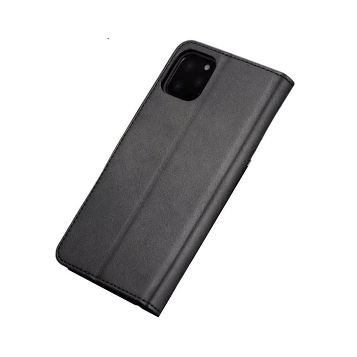 Black flip case for iPhone 13 Pro Max 6.7-inch from 9eight5, featuring a fold-over cover and protective design.