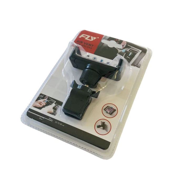 9eight5 Fly Phone Holder featuring a sleek design, grips for phones and tablets, and easy attachment for hands-free use.