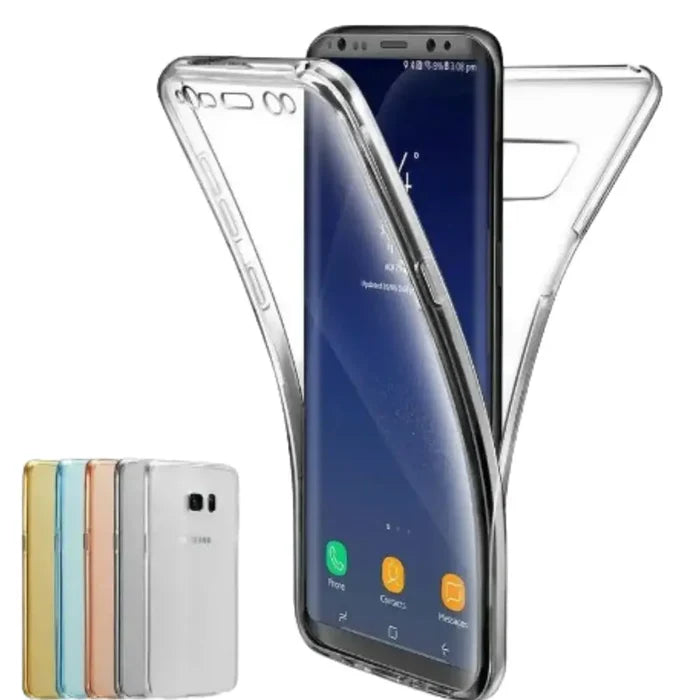 Habicare 9eight5 front and back protection case for Samsung Galaxy series, featuring durable shockproof design and sleek finish.