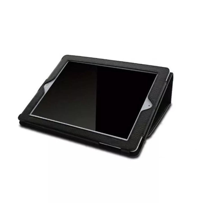 Black synthetic full-body cover for iPad 2, 3, 4, 9.7-inch tablet from 9eight5, providing comprehensive protection.
