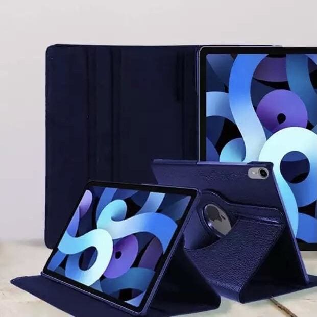 Navy full body cover for iPad Air 4th and 5th gen 10.9-inch by 9eight5, protecting the tablet with a sleek accessory.