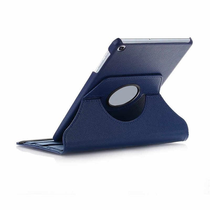 Navy full-body cover for Samsung Galaxy Tab A7 10.4-inch (2020) T500/T505, made by 9eight5, protects the tablet with a sleek design.