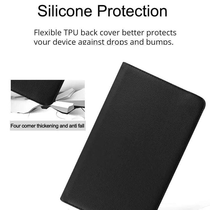 Black full-body cover for Samsung Galaxy Tab S 10.5” (2014) T800/T805 by 9eight5, designed to protect the tablet.
