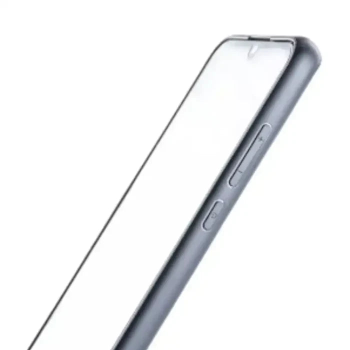 Leather protective case for Samsung Z Flip by 9eight5, designed by Habicare, showing the full cover and sleek leather finish.