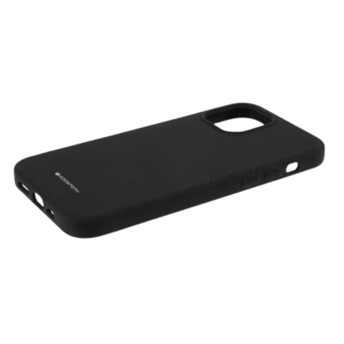 Black Goospery phone case for iPhone 14 Pro Max (6.7”) by 9eight5, showing the protective back and side edges.