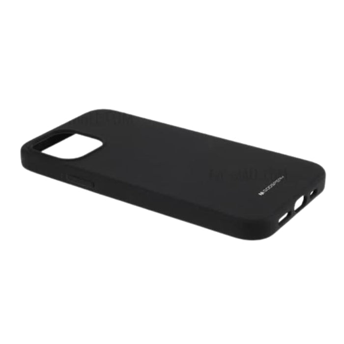 Black Goospery phone case for iPhone 14 Pro Max 6.7 inches by 9eight5, shown on a sleek protective cover.