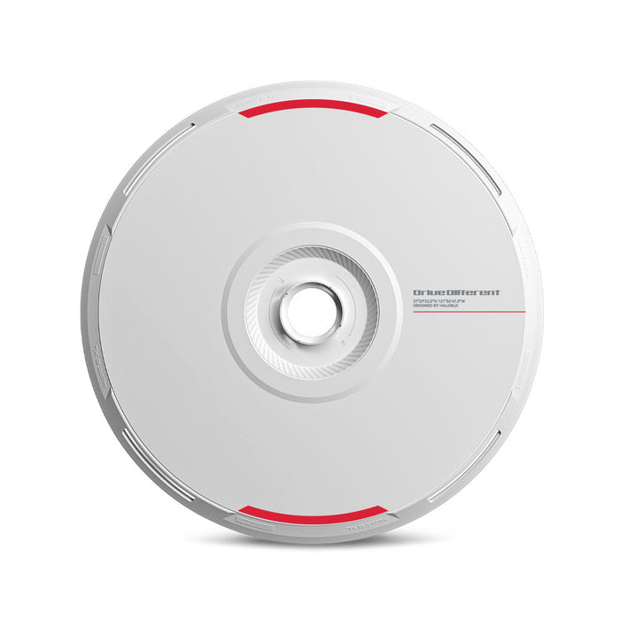 HALODISC 2 Replacement Wheel Covers for Tesla | Custom Number - White