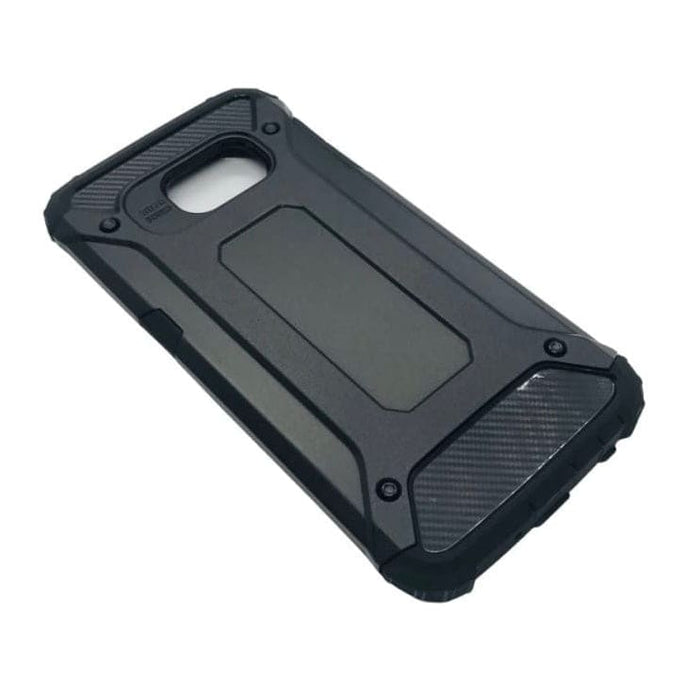 Hard plastic phone case for Samsung Galaxy S6 edge by 9eight5, showcasing a sleek, protective design in black.