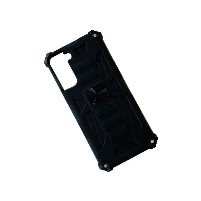 Hard rugged phone case for Samsung Galaxy S21 Plus by 9eight5, featuring durable material and textured grip design.