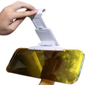 HBC Habicare HD anti-glare car sun visor for day and night driving, reducing sunlight glare and improving visibility.