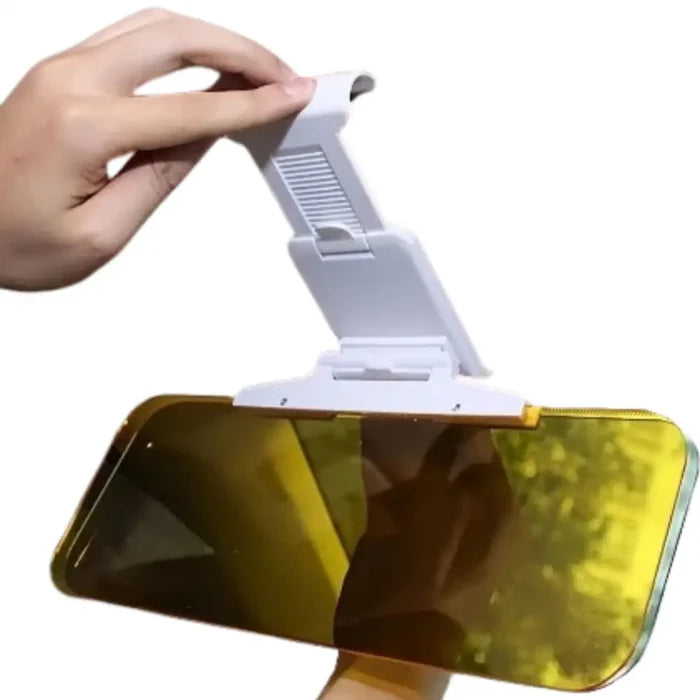 HBC Habicare HD anti-glare car sun visor for day and night driving, reducing sunlight glare and improving visibility.