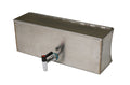Stainless steel beverage dispenser with tap, durable and stylish for outdoor events.