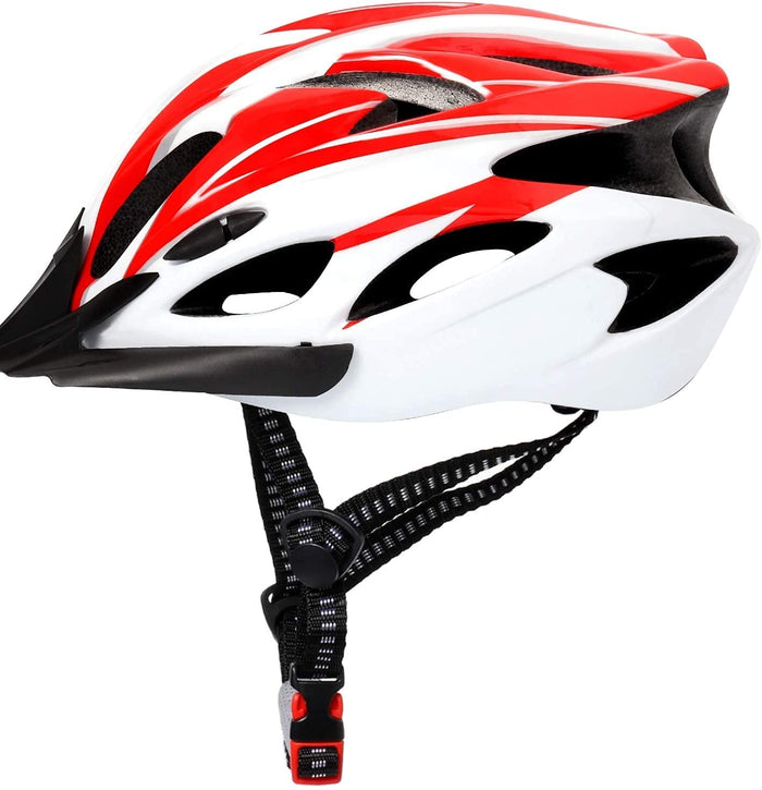 ECOTREK HT-12 bicycle helmet showing a lightweight design with adjustable fit and ventilation for cycling safety.