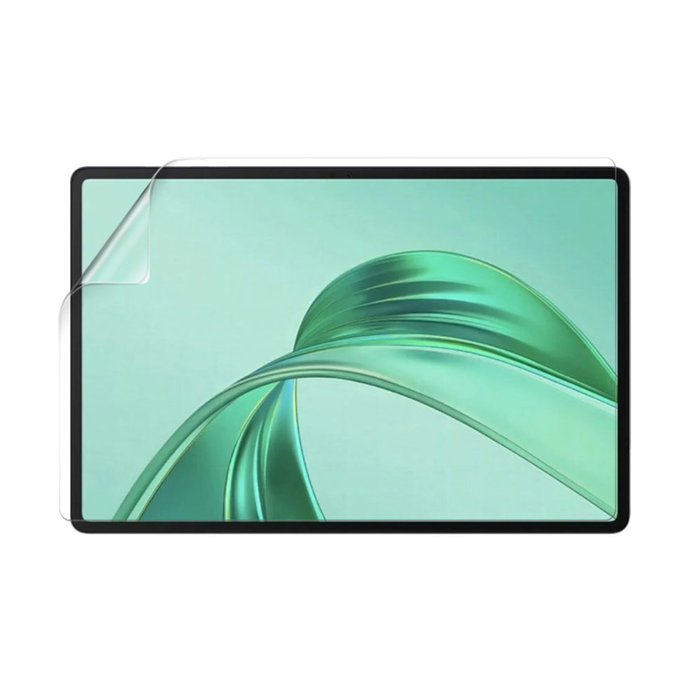 Two clear Hydrogel screen protectors for Honor Pad X8a by 9eight5, shown in their transparent packaging.