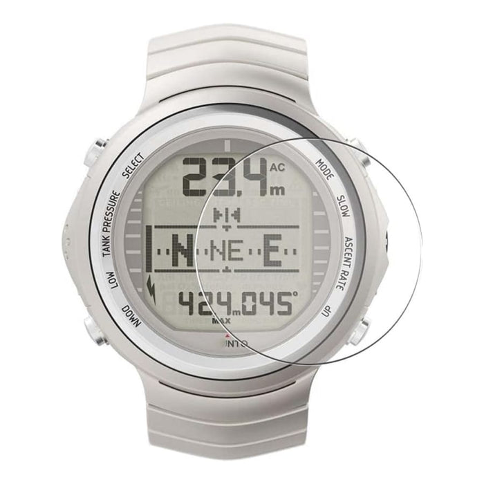 Set of six hydrogel screen protectors for Suunto D9tx watch case, providing durable screen protection.