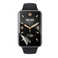 Six clear hydrogel screen protectors for Xiaomi Smart Band 7 Pro watch case, designed to shield the device's display.