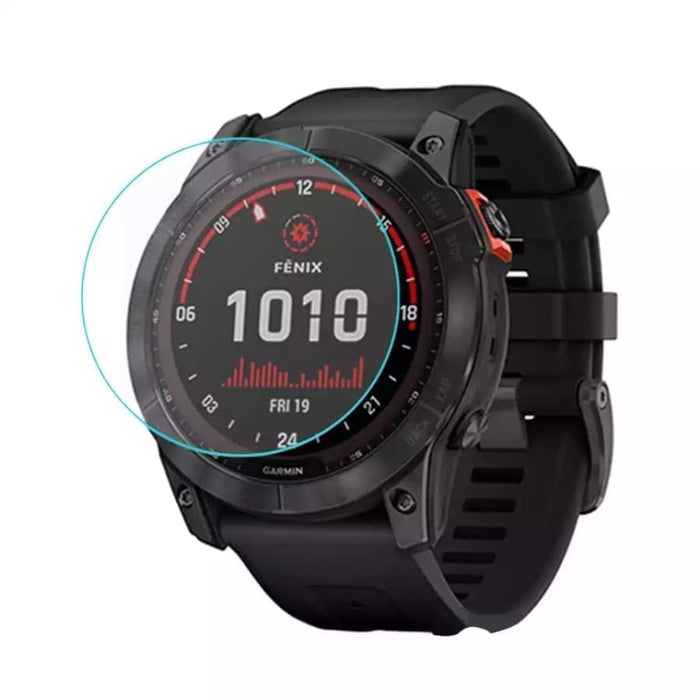 Hydrogel screen protectors for Garmin Fenix 6S and 6S Pro series watch, pack of 6, protecting watch screens from scratches and impacts.