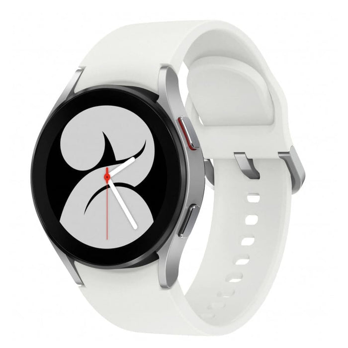 Hydrogel screen protectors for Samsung Galaxy Watch 4 40mm, pack of 6, showing transparent protectors on smartwatch screen.