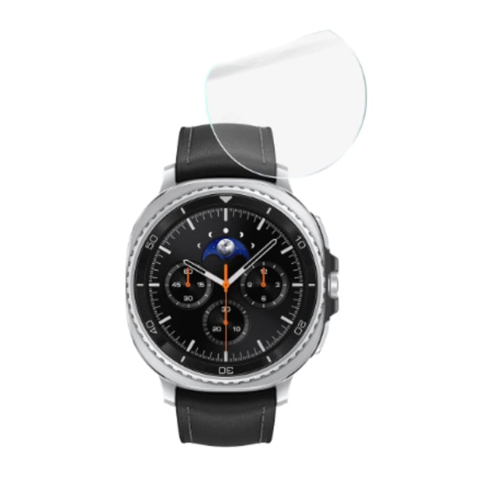 Hydrogel screen protectors for Samsung Galaxy Watch 8 Classic, pack of 6, designed to shield watch screens from scratches and impacts.