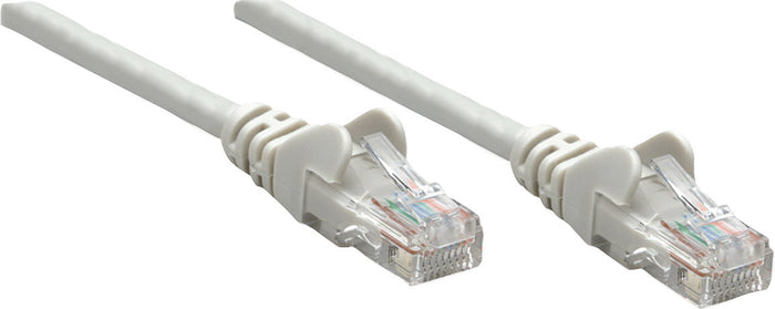 Intellinet Patch Cable, Cat5e, UTP, 100', Gray