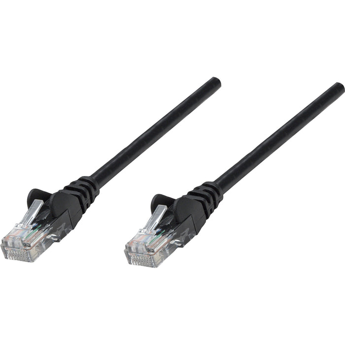 Intellinet Patch Cable, Cat5e, UTP, 14', Black