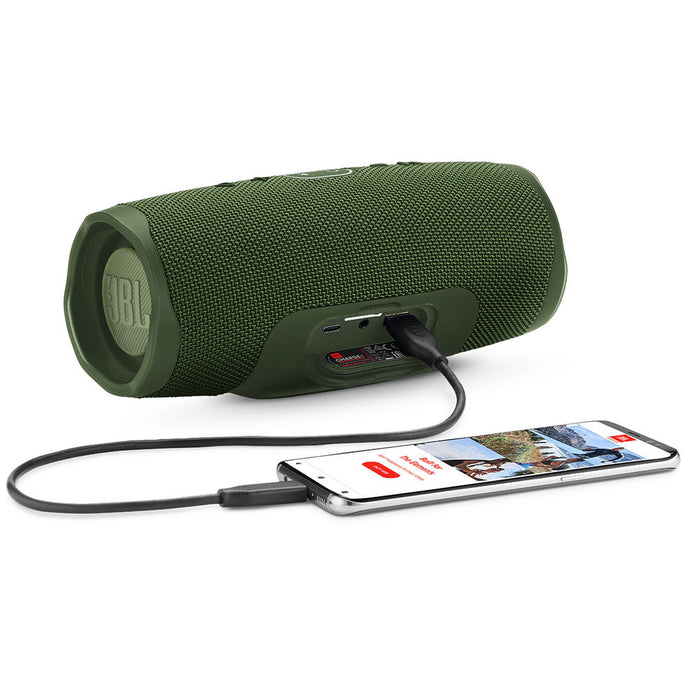 JBL Charge 4 Portable Bluetooth Speaker - Forest Green