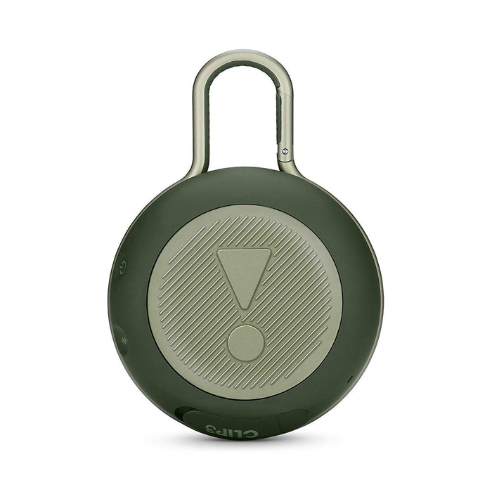JBL Clip 3 Portable Waterproof Wireless Bluetooth Speaker, Forest Green