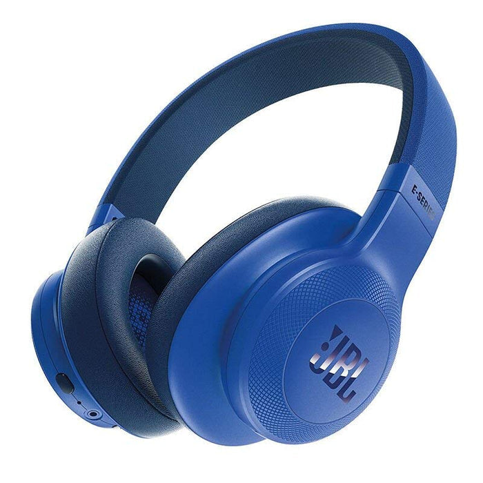 JBL E55BT Wireless Over-ear Headphones, Blue