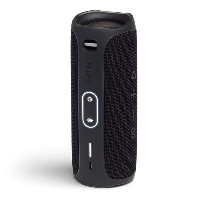 JBL Flip 5 Portable Waterproof Bluetooth Speaker - Midnight Black