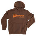 Kodiak Canvas big logo hoody front view