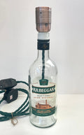Kopper Kreation - Large Straight Bottle LED Lamp - Kilbeggan Irish Whiskey