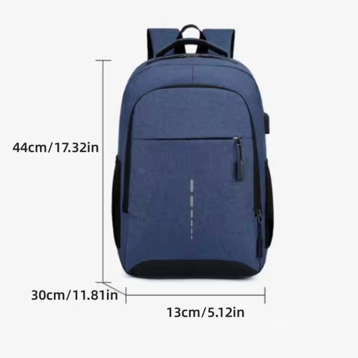 Habicare 9eight5 large capacity travel backpack with multiple compartments and padded straps, suitable for trips and outdoor adventures.
