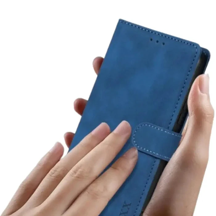 Habicare 9eight5 leather touch flip case for Samsung Galaxy series, featuring a sleek leather design and protective cover.