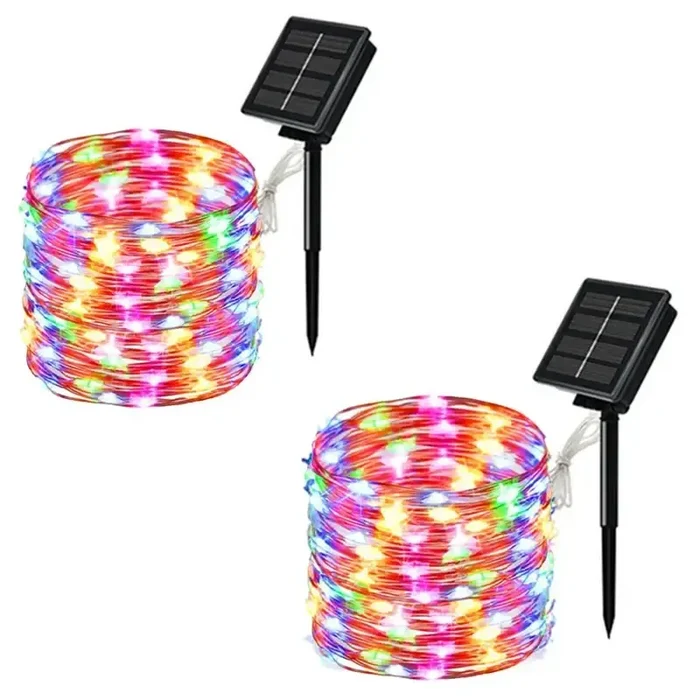 2Pcs Colourful / 7M 50LED