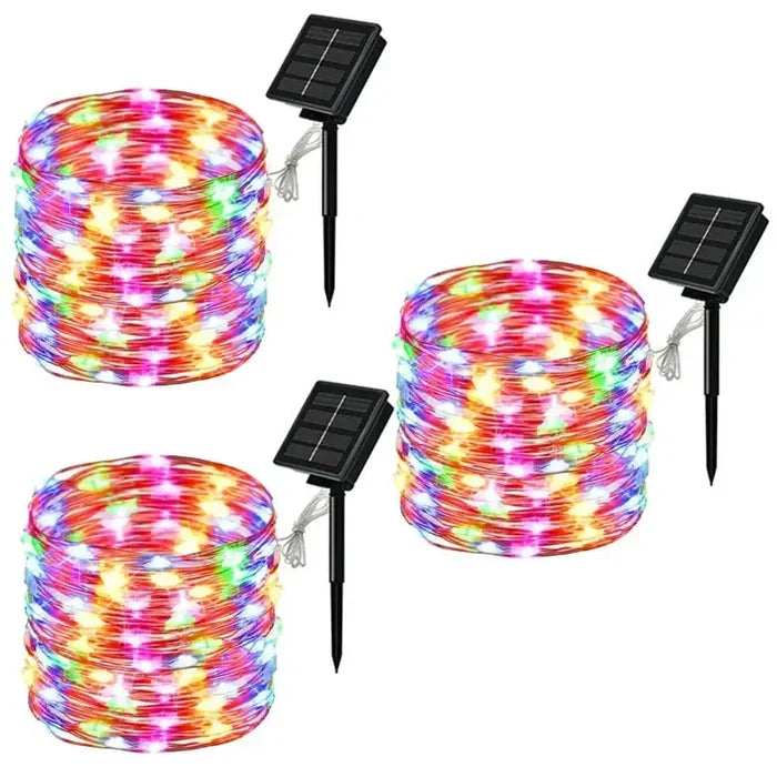 3Pcs Colourful / 7M 50LED