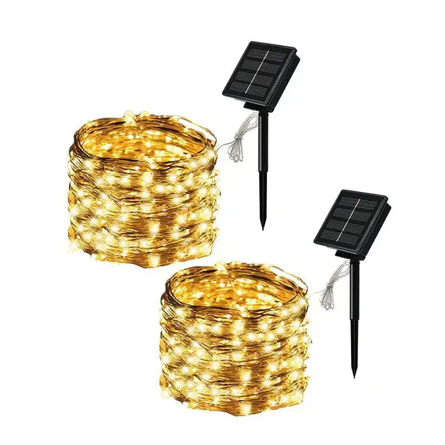 2Pcs Warm / 7M 50LED
