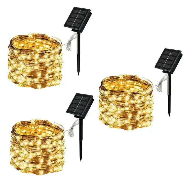 3Pcs Warm / 7M 50LED