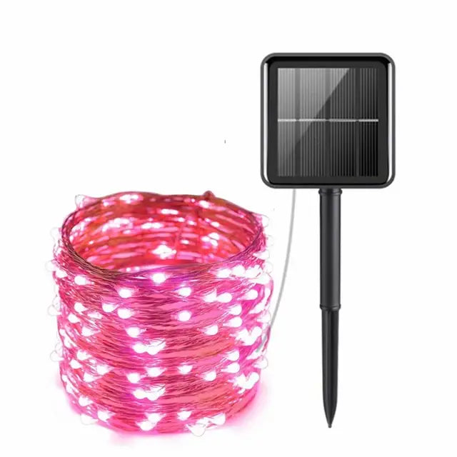 1Pcs Pink / 7M 50LED