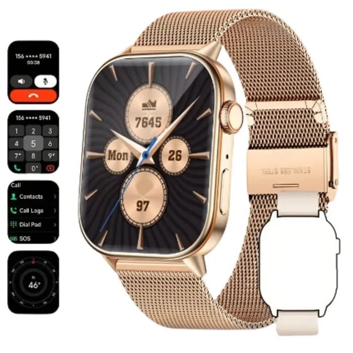 Rose Golden Mesh Belt