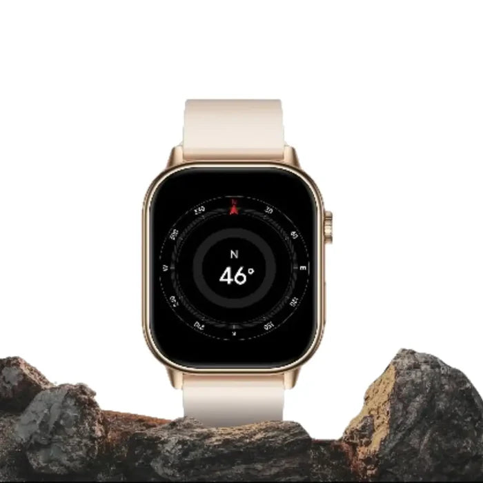 Habicare LIGE outdoor smartwatch with large screen, built-in compass, music control, and TWS design in multiple styles.