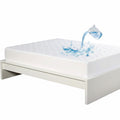King size Lux Shield cotton waterproof mattress protector by sue-e furniture, showing soft, breathable cotton fabric and waterproof features.