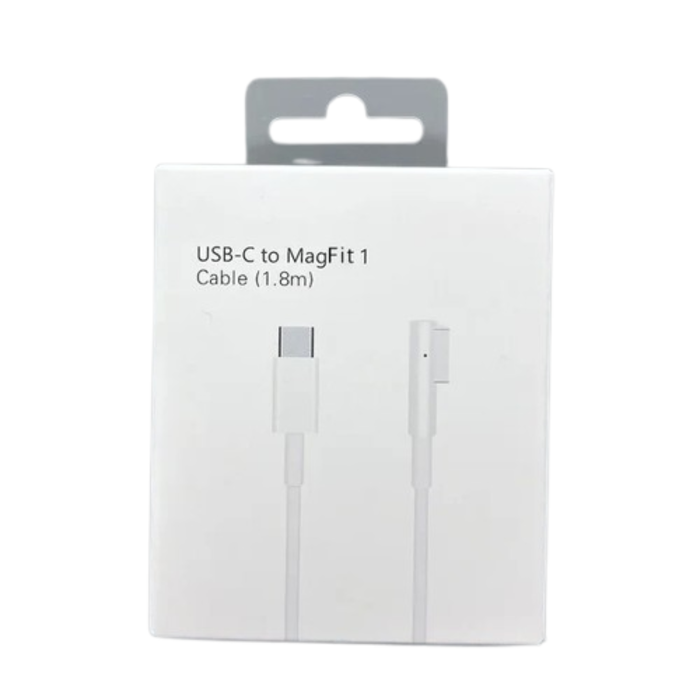 MagFit 1L-Shaped Magnetic USB-C Cable by 9eight5, accessory with L-shaped design for easy connection and magnetic charging.