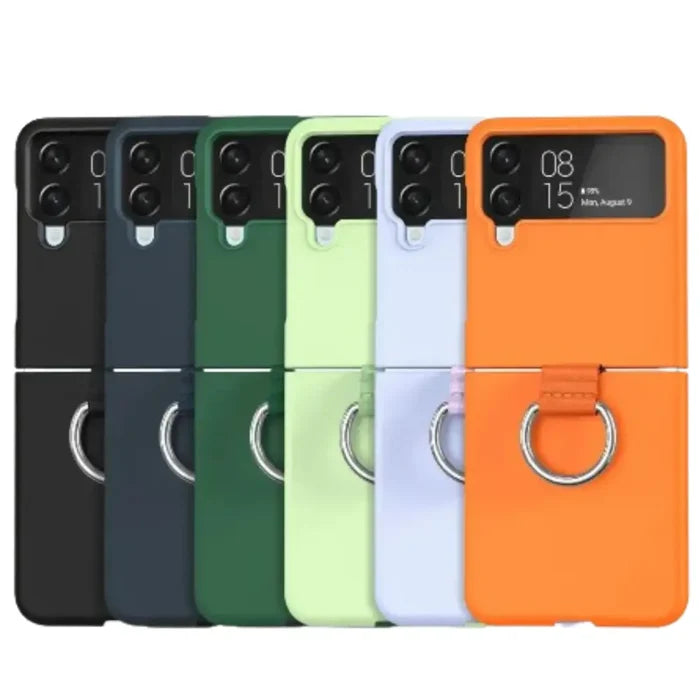 Matte cover for Galaxy Z Flip series by 9eight5, showcasing a sleek, textured phone case with a smooth matte finish.