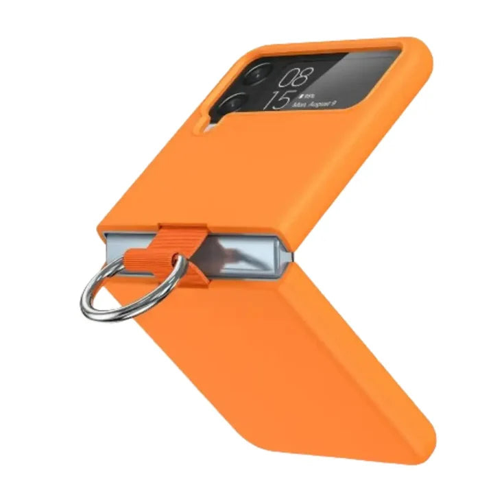 Matte cover for Galaxy Z Flip series by 9eight5, designed by Habicare, showing a sleek, textured protective phone case.