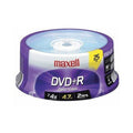 Maxell DVD Recordable Media - DVD+R - 16x - 4.70 GB - 25 Pack Spindle