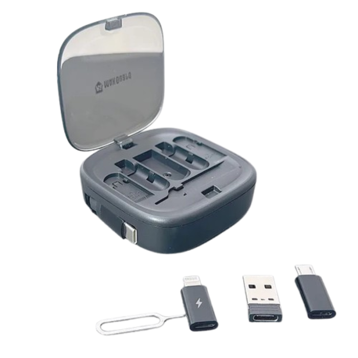 Maxguard 1m 60W cable toolbox accessory by 9eight5, featuring a compact black cable with connector ends.