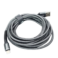 Maxguard 3m USB-A to Lightning cable by 9eight5, showing the durable USB and Lightning connectors on a white background.