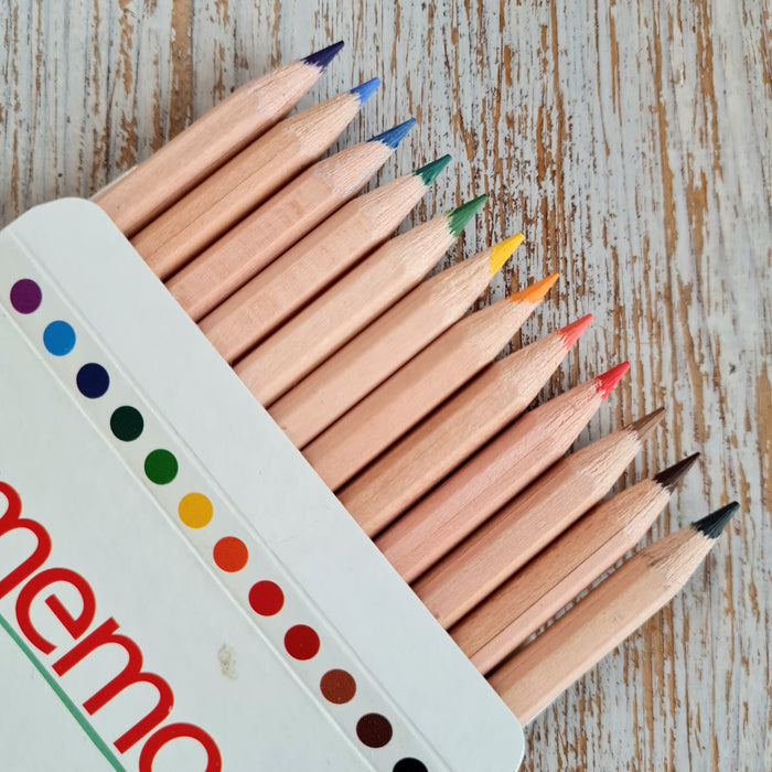 Memo - FSC Certified Colouring Pencils - 12 Pack